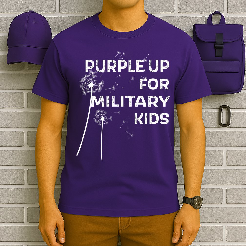 Wear Purple Dandelion Wishes T-Shirt