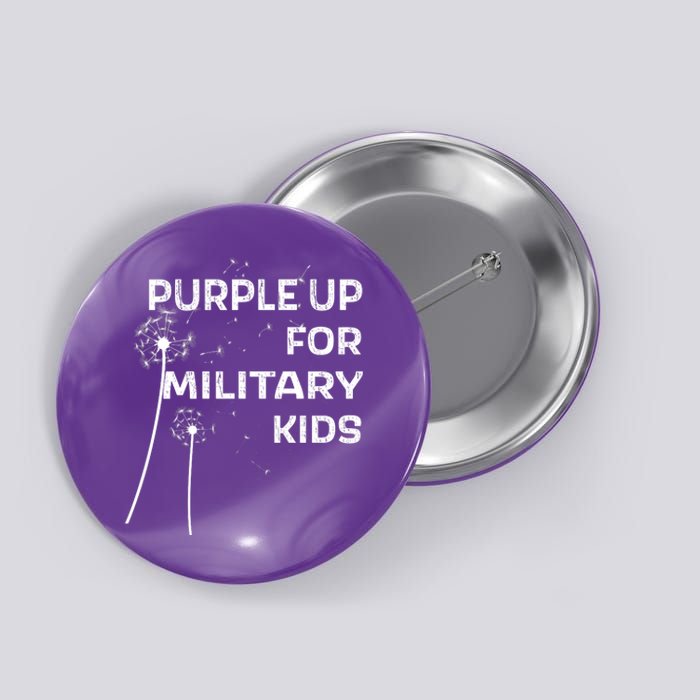 Wear Purple Dandelion Wishes Button