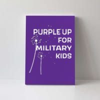 Wear Purple Dandelion Wishes Canvas