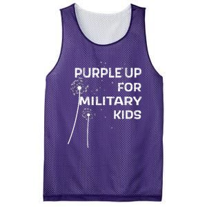 Wear Purple Dandelion Wishes Mesh Reversible Basketball Jersey Tank