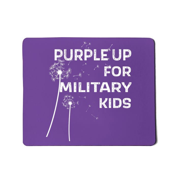 Wear Purple Dandelion Wishes Mousepad