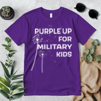 Wear Purple Dandelion Wishes Premium T-Shirt