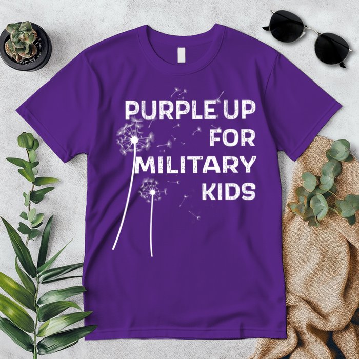 Wear Purple Dandelion Wishes Premium T-Shirt
