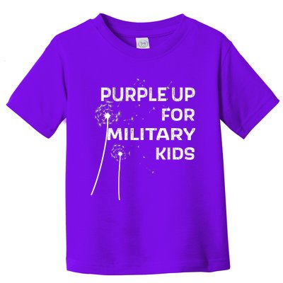 Wear Purple Dandelion Wishes Toddler T-Shirt