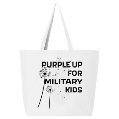 Wear Purple Dandelion Wishes 25L Jumbo Tote