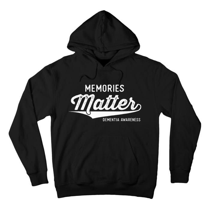 Wear Purple Dementia Awareness Gifts Memories Matter Tall Hoodie