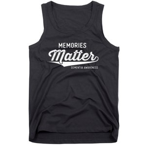 Wear Purple Dementia Awareness Gifts Memories Matter Tank Top