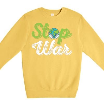 World Peace Day Motif Premium Crewneck Sweatshirt