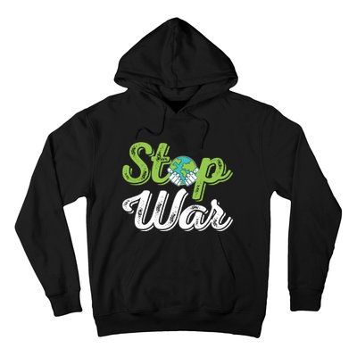 World Peace Day Motif Hoodie