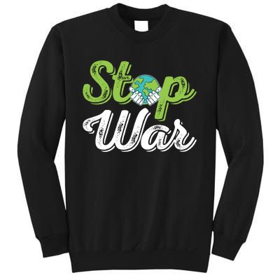 World Peace Day Motif Sweatshirt