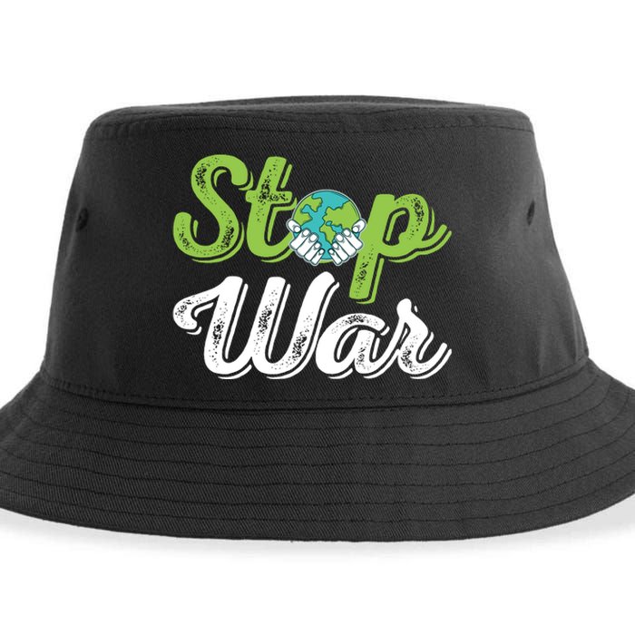 World Peace Day Motif Sustainable Bucket Hat