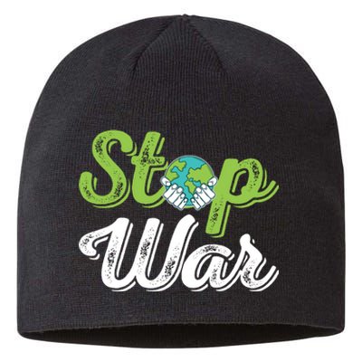 World Peace Day Motif Sustainable Beanie