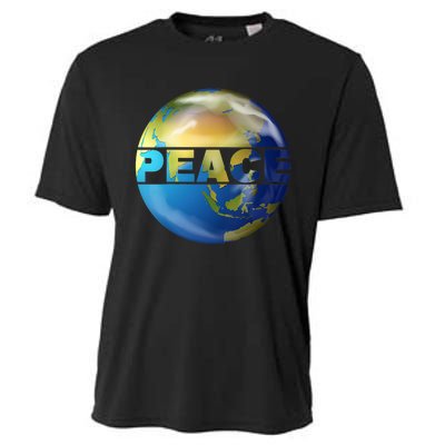 World Peace Earth Day Conscious Humanity Love & Kindness Cooling Performance Crew T-Shirt