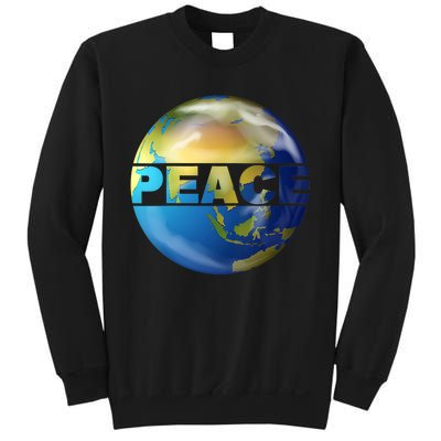 World Peace Earth Day Conscious Humanity Love & Kindness Sweatshirt