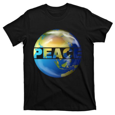 World Peace Earth Day Conscious Humanity Love & Kindness T-Shirt