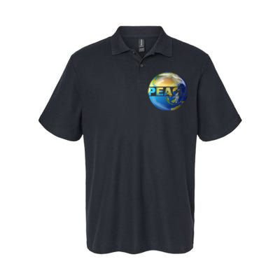 World Peace Earth Day Conscious Humanity Love & Kindness Softstyle Adult Sport Polo