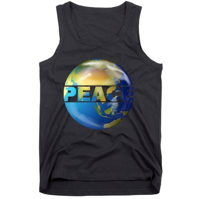 World Peace Earth Day Conscious Humanity Love & Kindness Tank Top