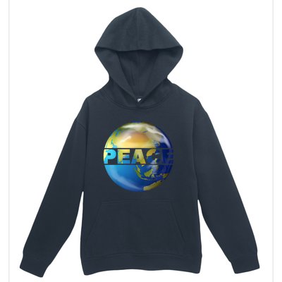 World Peace Earth Day Conscious Humanity Love & Kindness Urban Pullover Hoodie