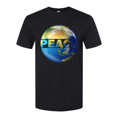 World Peace Earth Day Conscious Humanity Love & Kindness Softstyle CVC T-Shirt