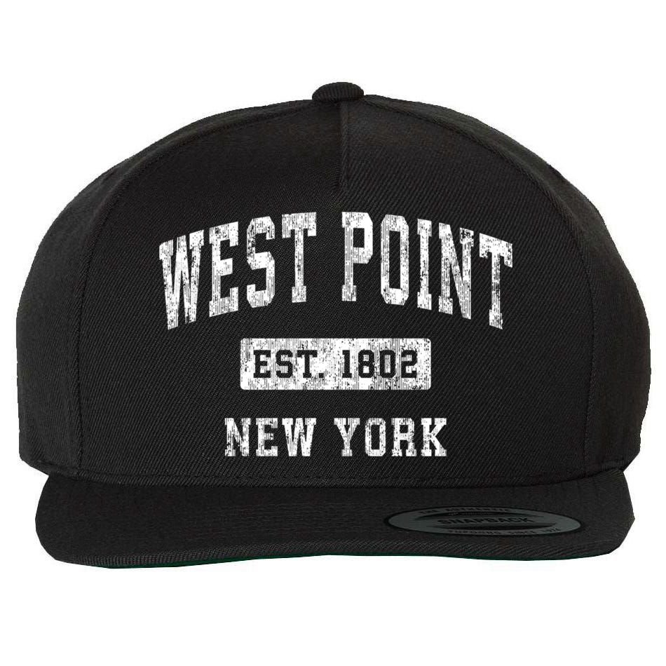 West Point Est 1802 New York Ny Vintage Established Sports Design Wool Snapback Cap