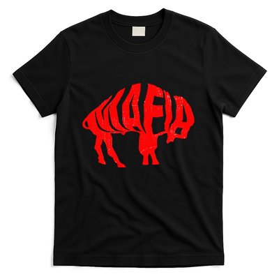 WNY Pride Faded Red Buffalo T-Shirt