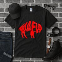 WNY Pride Faded Red Buffalo Tall T-Shirt