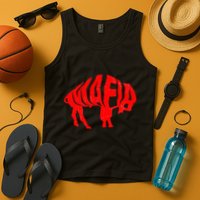 WNY Pride Faded Red Buffalo Tank Top