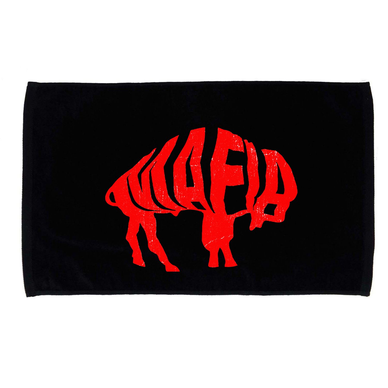 WNY Pride Faded Red Buffalo Microfiber Hand Towel