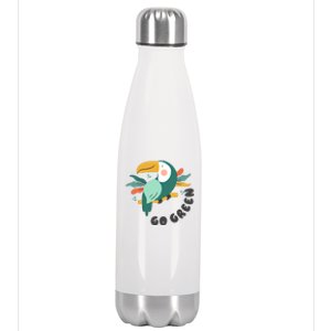 Wild Plastic Free Save Earth Gift Stainless Steel Insulated Water Bottle