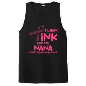 Wear Pink For My Nana Breast Cancer Awareness Grandma PosiCharge Competitor Tank