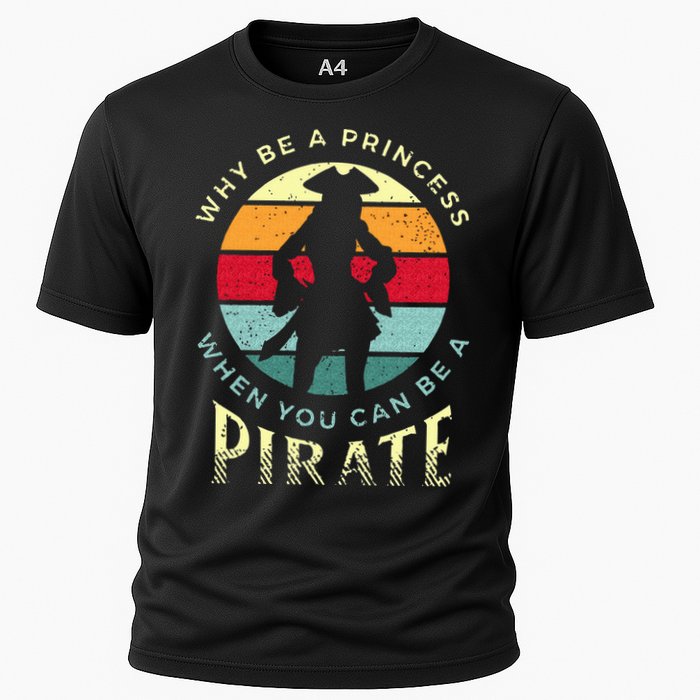 Womens Pirate For Pirate Princesses Cooling Performance Crew T-Shirt
