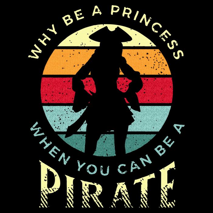 Womens Pirate For Pirate Princesses Cooling Performance Crew T-Shirt