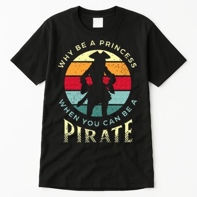 Womens Pirate For Pirate Princesses Tall T-Shirt