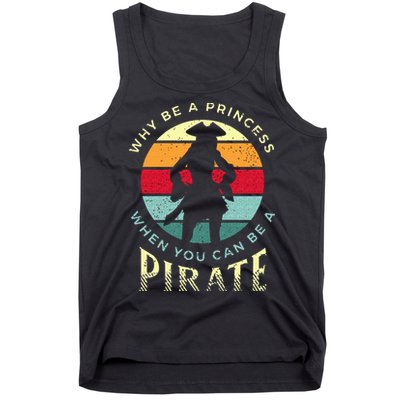 Womens Pirate For Pirate Princesses Tank Top