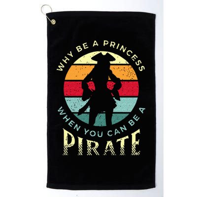 Womens Pirate For Pirate Princesses Golf Towel