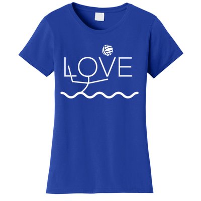 Water Polo Funny Gift Love Pool Sport Funny Gift Women's T-Shirt