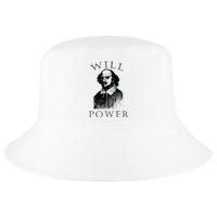 Will Power Funny William Shakespeare Book Librarian Cool Comfort Performance Bucket Hat