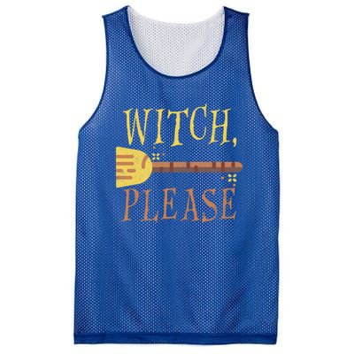 Witch Please Funny Halloween Gift Mesh Reversible Basketball Jersey Tank