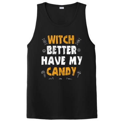 Witch Please Funny Halloween Party Costume Gift PosiCharge Competitor Tank