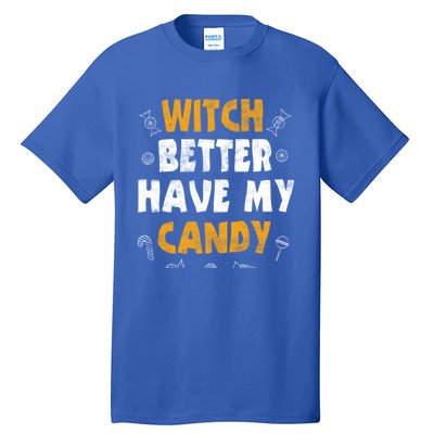 Witch Please Funny Halloween Party Costume Gift Tall T-Shirt