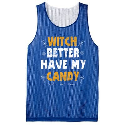 Witch Please Funny Halloween Party Costume Gift Mesh Reversible Basketball Jersey Tank