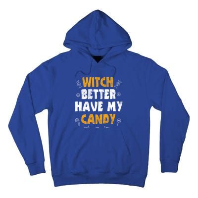 Witch Please Funny Halloween Party Costume Gift Tall Hoodie