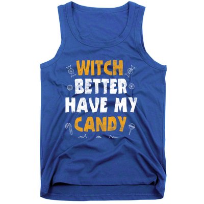 Witch Please Funny Halloween Party Costume Gift Tank Top