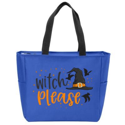 Witch Please Funny Halloween Party Gift Zip Tote Bag