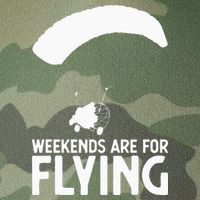 Weekends PPC Flying Powered Parachute Legacy Tie Dye Trucker Hat