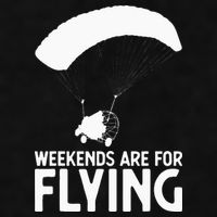 Weekends PPC Flying Powered Parachute Ladies PosiCharge Tri-Blend Wicking Tank
