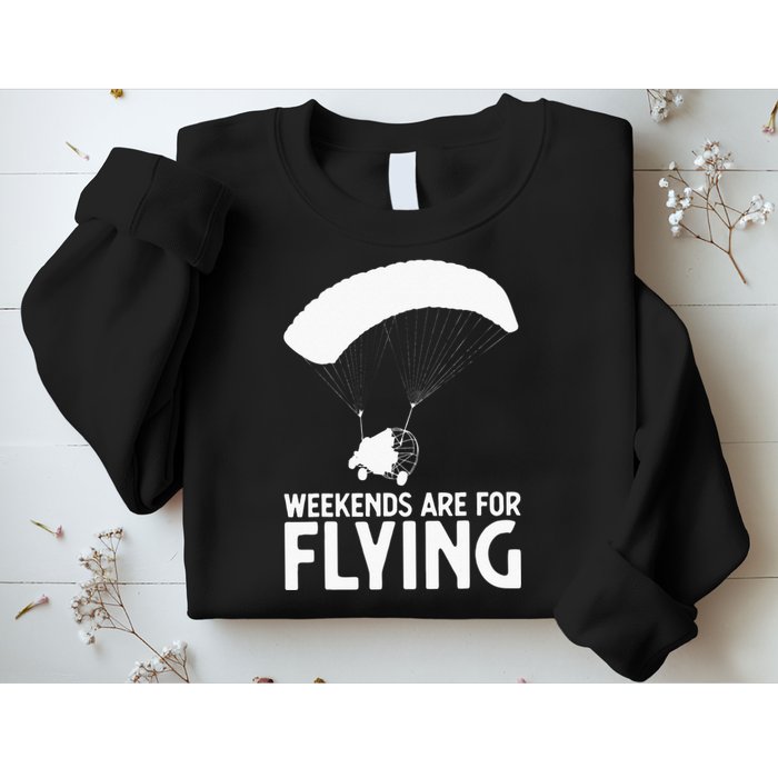 Weekends PPC Flying Powered Parachute Sweatshirt