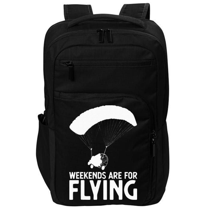 Weekends PPC Flying Powered Parachute Impact Tech Backpack
