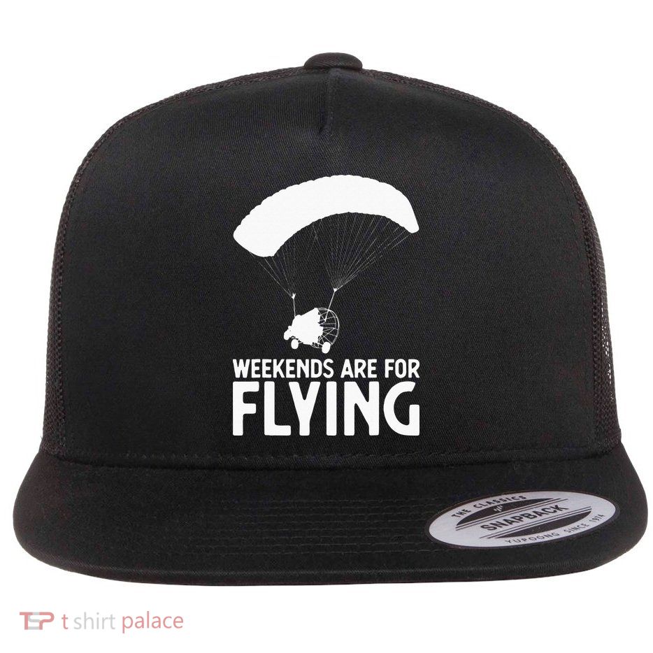 Weekends PPC Flying Powered Parachute Flatbill Hat