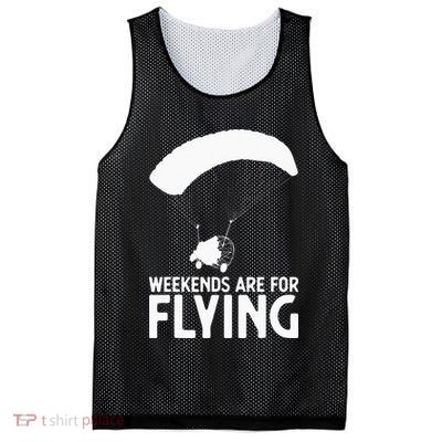 Weekends PPC Flying Powered Parachute Mesh Reversible Basketball Jersey Tank